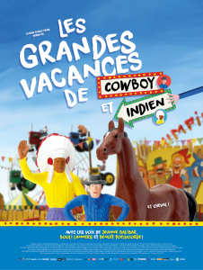 Affiche LES GRANDES VACANCES DE COW BOY ET INDIEN