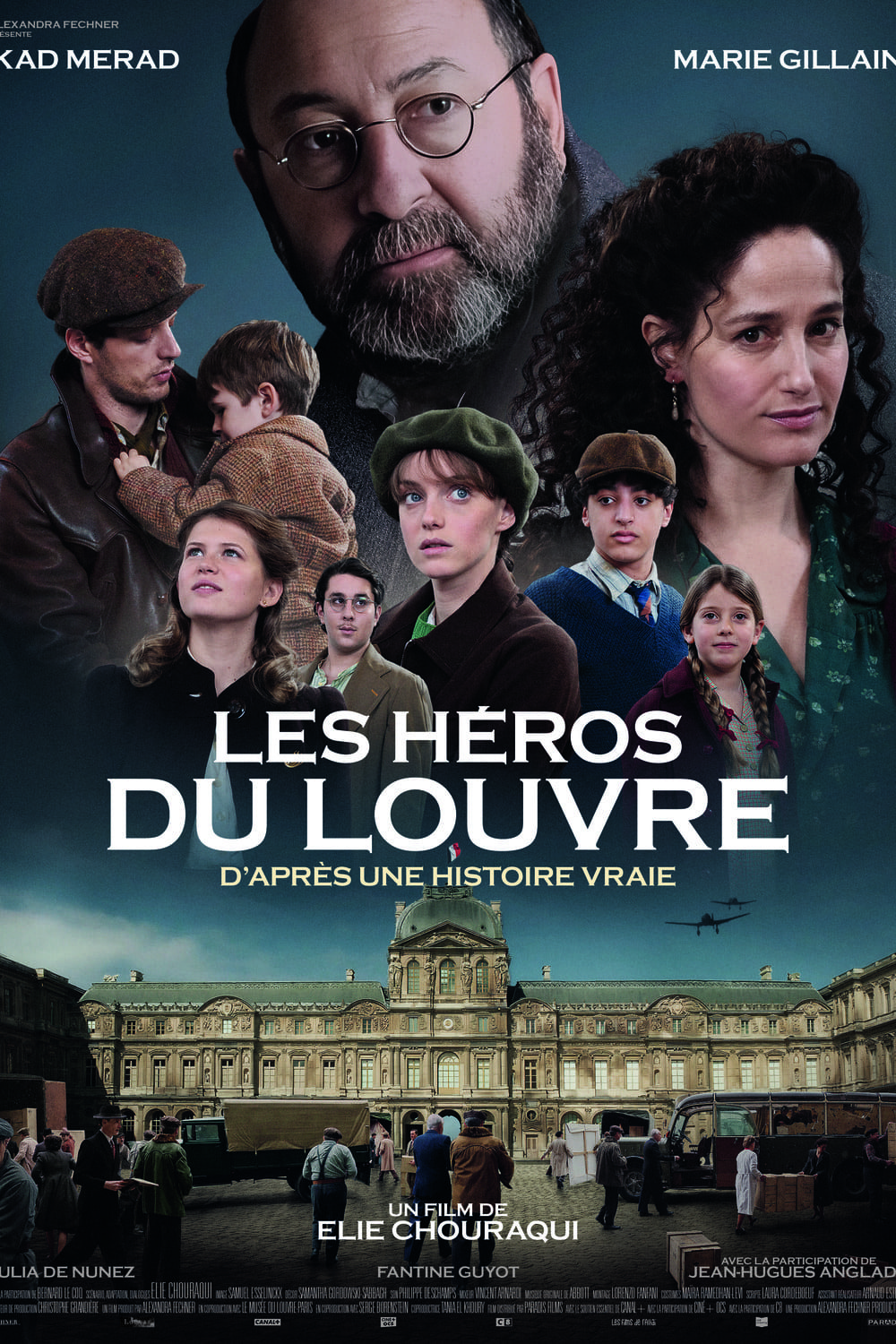 Affiche Les Héros du Louvre