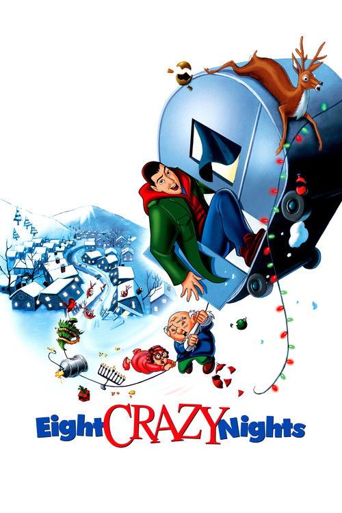 Affiche Les Huit folles nuits d'Adam Sandler