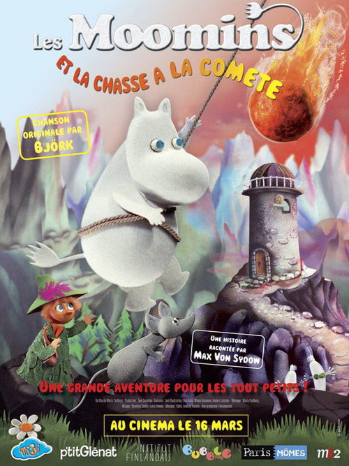 Affiche Les Moomins et la chasse à la comète