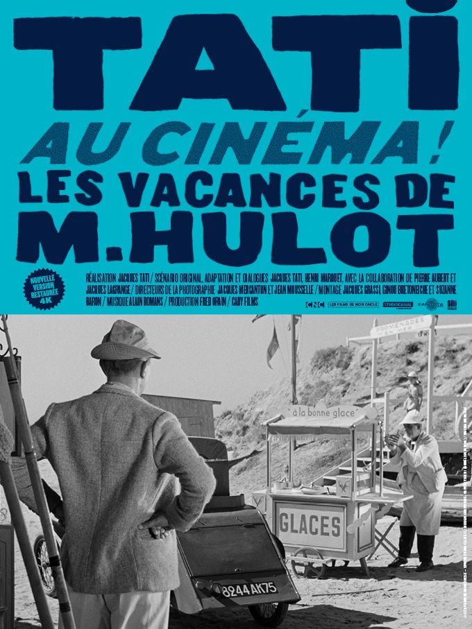 Affiche Les Vacances de Monsieur Hulot