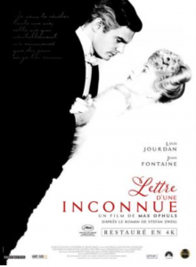 Affiche Lettre d'une Inconnue