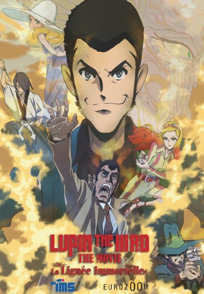 Affiche Lupin the IIIrd the Movie: La Lignée Immortelle