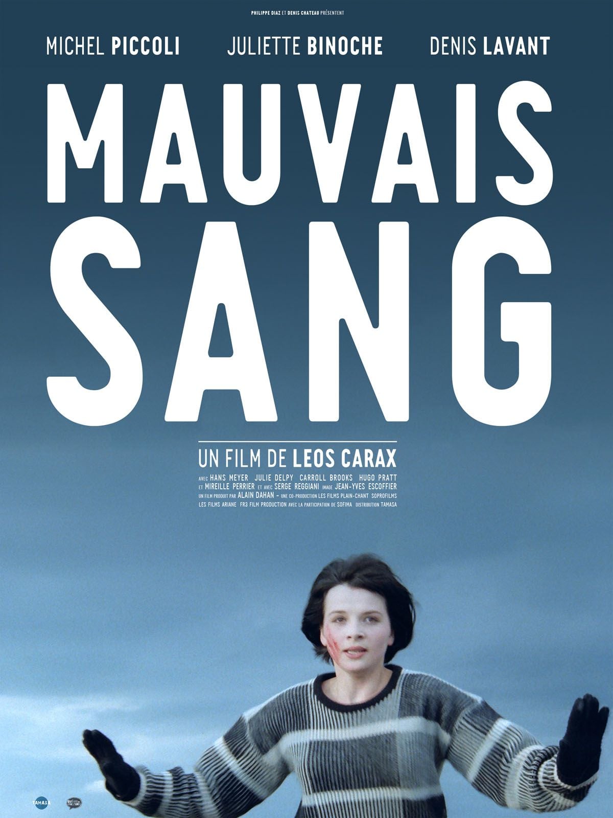 Affiche Mauvais sang de Leos Carax