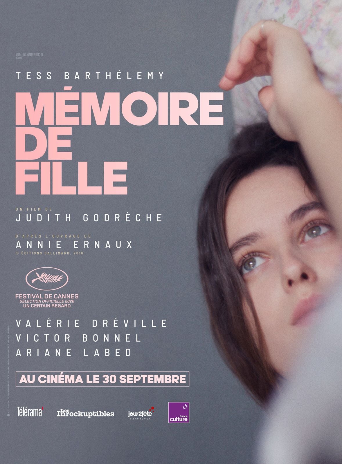 Affiche Mémoire de fille