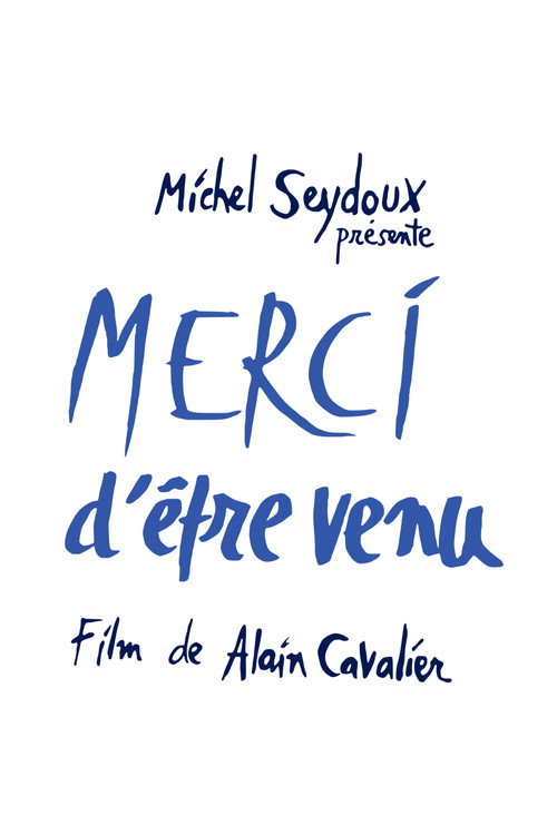 Affiche Merci d'être venu
