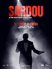 Affiche Michel Sardou - Le Concert au Cinéma