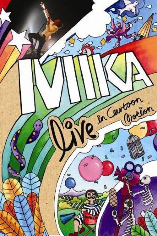 Affiche MIKA: Live in Cartoon Motion