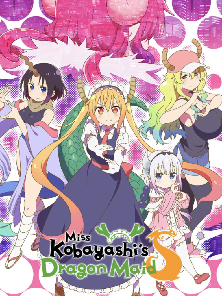 Affiche Miss Kobayashi's Dragon Maid: Une Dragonne en manque d'Amour