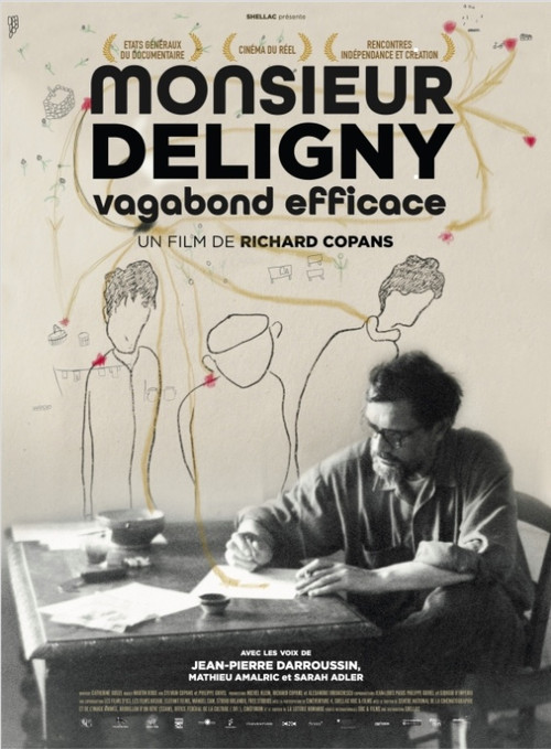 Affiche Monsieur Deligny, vagabond efficace