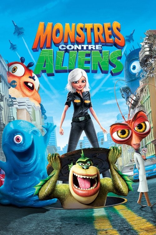 Affiche Monstres contre Aliens
