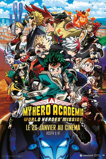 Affiche My Hero Academia : World Heroes' Mission