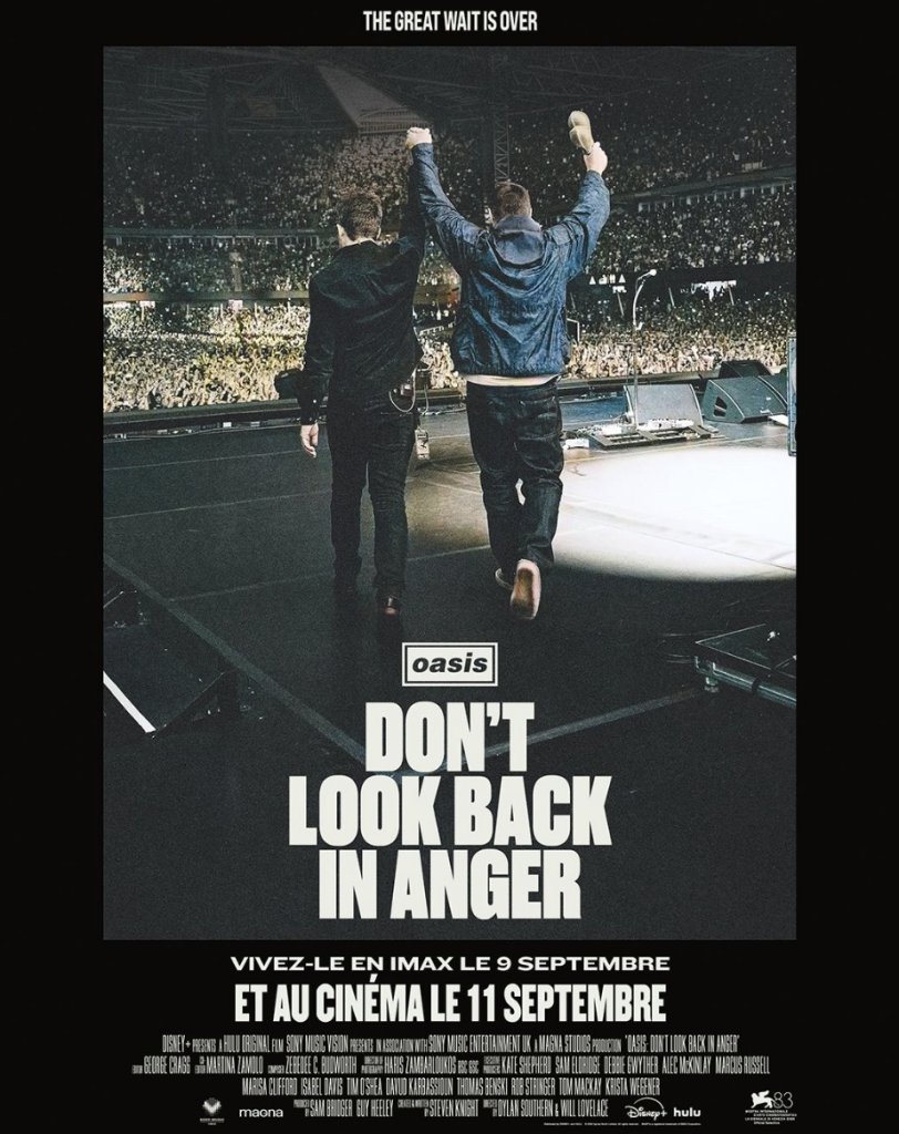 Affiche Oasis: Don't Look Back in Anger