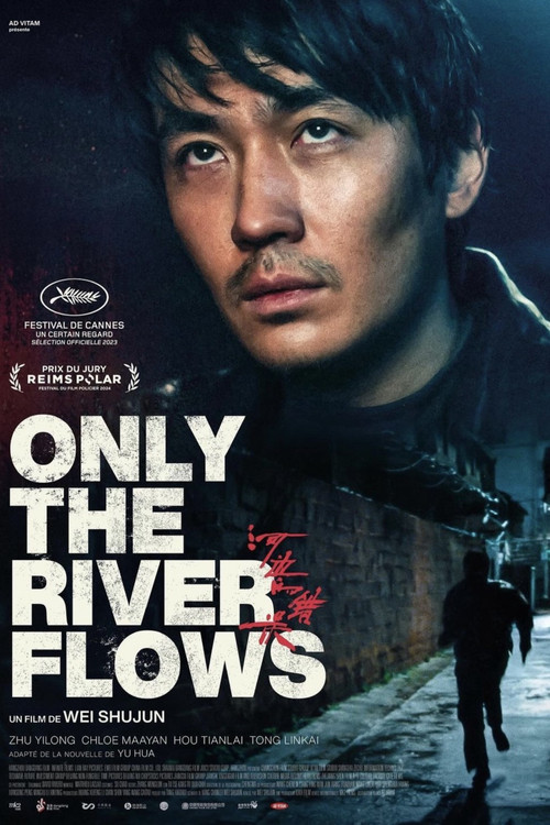 Affiche Only the river flows