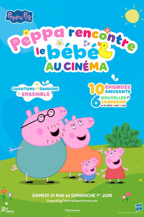 Affiche Peppa Pig rencontre le Bébé au Cinéma