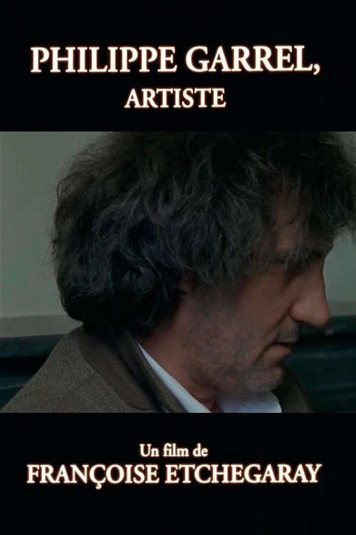 Affiche Philippe Garrel - Portrait d'un artiste