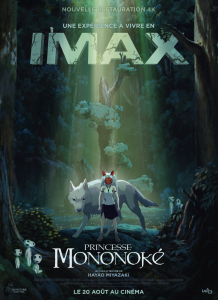Affiche Princesse Mononoké - Sortie IMAX