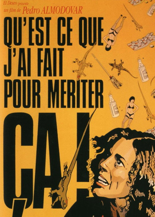 Affiche Qu'est-ce que j'ai fait pour mériter ça !