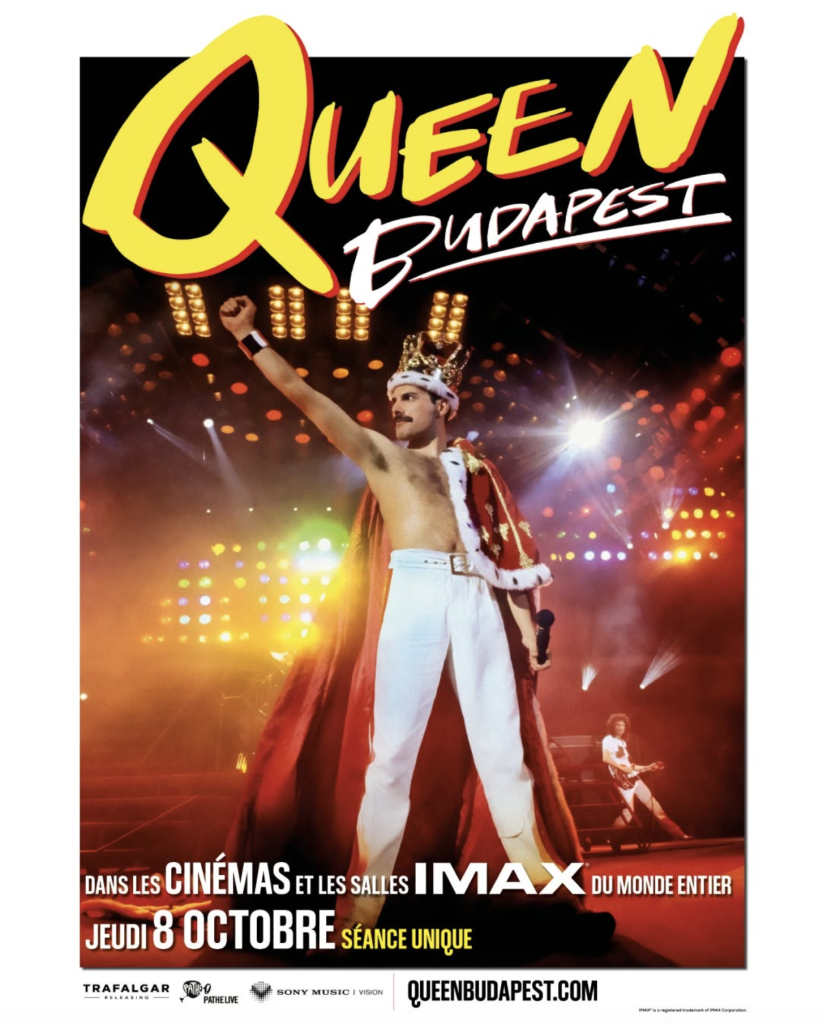 Affiche Queen Budapest