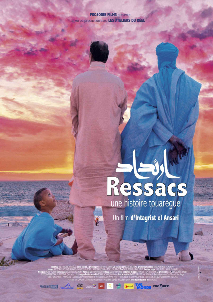 Affiche Ressacs, une histoire touarègue