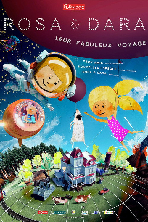 Affiche Rosa et Dara : Leur Fabuleux Voyage