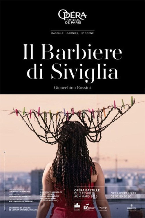 Affiche Rossini: Il Barbiere di Siviglia