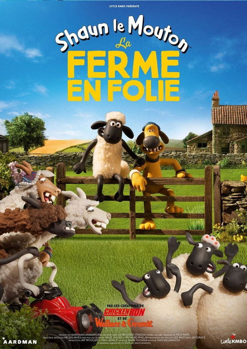 Affiche Shaun le mouton, la ferme en folie