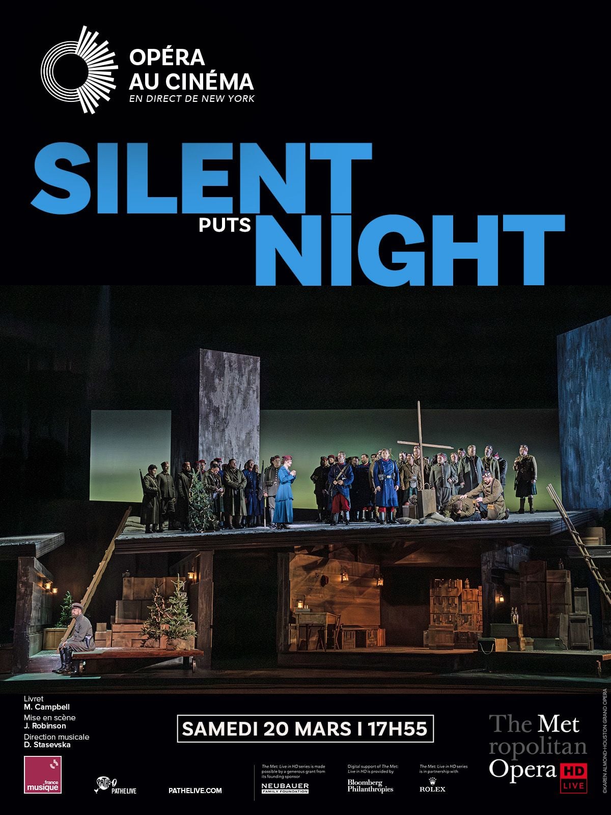 Affiche Silent Night (Metropolitan Opera)
