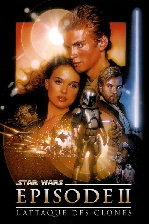 Affiche Star Wars, épisode II - L'Attaque des clones
