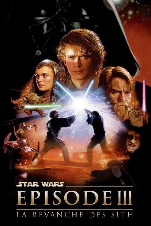Affiche Star Wars, épisode III - La Revanche des Sith