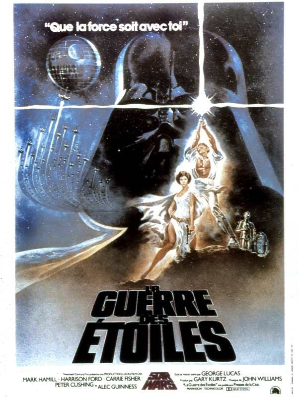 Affiche Star Wars : Episode IV - Un nouvel espoir (La Guerre des étoiles)