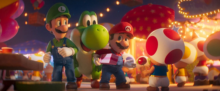 Affiche Super Mario Galaxy, le film