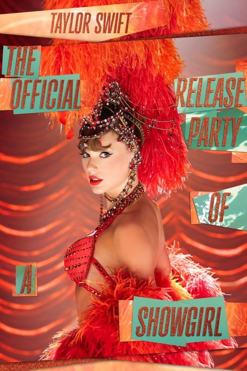 Affiche Taylor Swift / The Official Release Party of a Showgirl