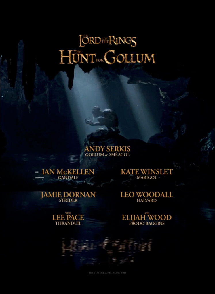 Affiche THE LORD OF THE RINGS: THE HUNT FOR GOLLUM