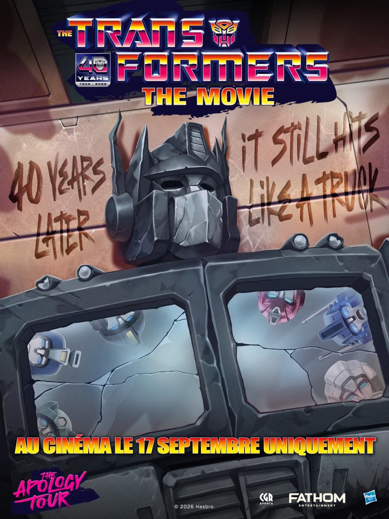 Affiche The Transformers: The Movie 40th Anniversary