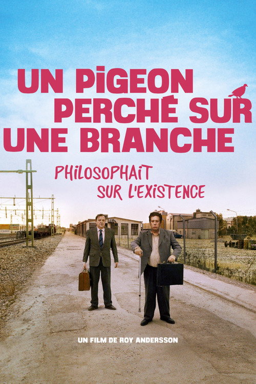 Affiche Un pigeon perché sur une branche philosophait sur l’existence