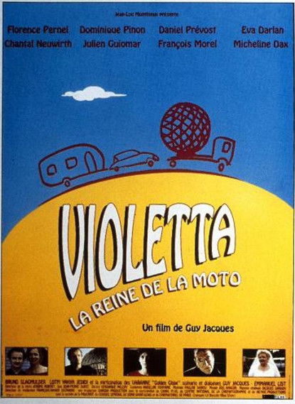 Affiche Violetta, la reine de la moto