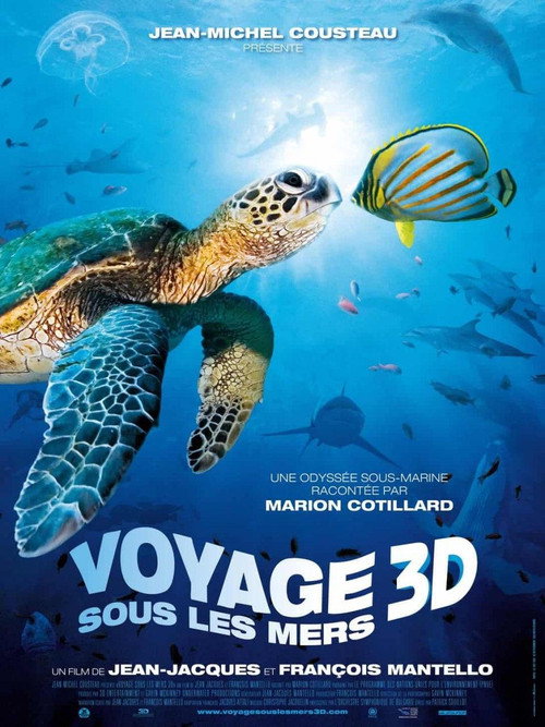 Affiche Voyage sous les mers 3D