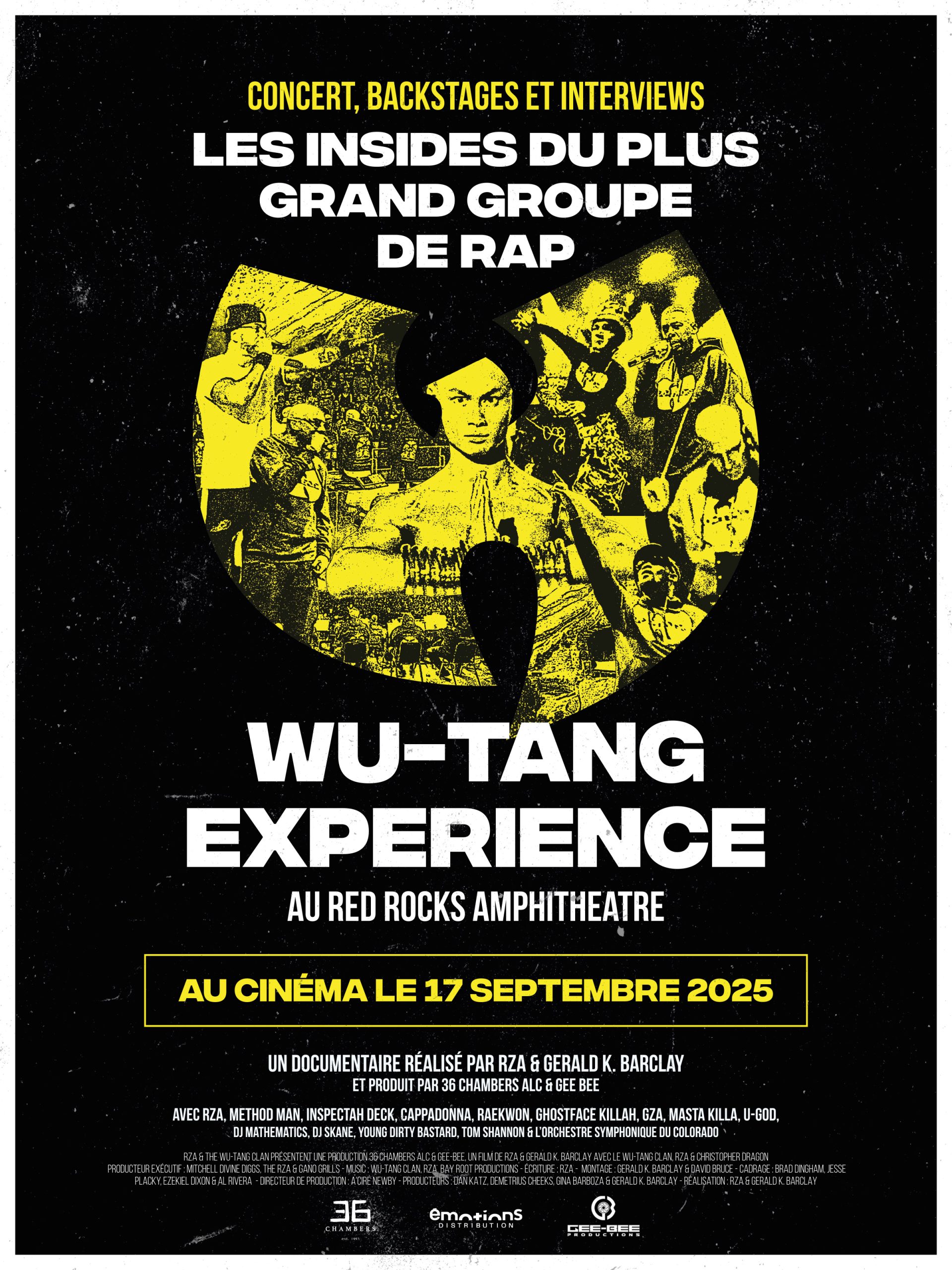 Affiche Wu-Tang Experience